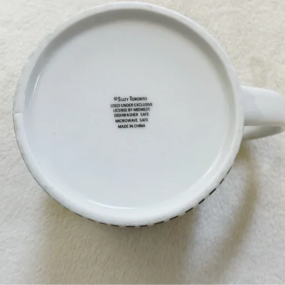 Suzy Toronto Pretending to Be A Normal Person Mug Cup Colorful Floral Whimsical - Picture 7 of 9